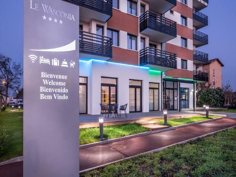 Le Wasconia Appart'Hotel Dax Dış mekan fotoğraf
