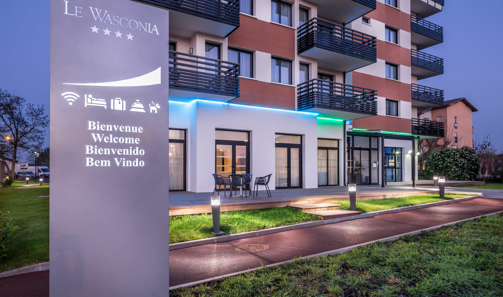 Le Wasconia Appart'Hotel Dax Dış mekan fotoğraf